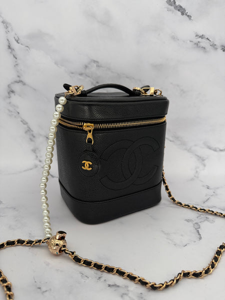Chanel Caviar Vanity Case