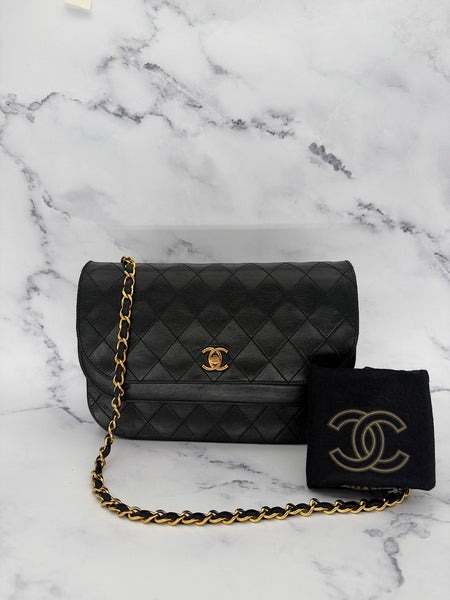 Chanel Timeless Classic Half Moon Double Flap