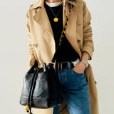 Chanel Decacoco Drawstring Bag