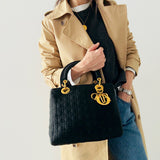 Dior Medium Nylon Lady Dior