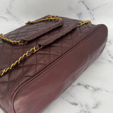 Chanel CC Matelasse Tote in Rare Burgundy