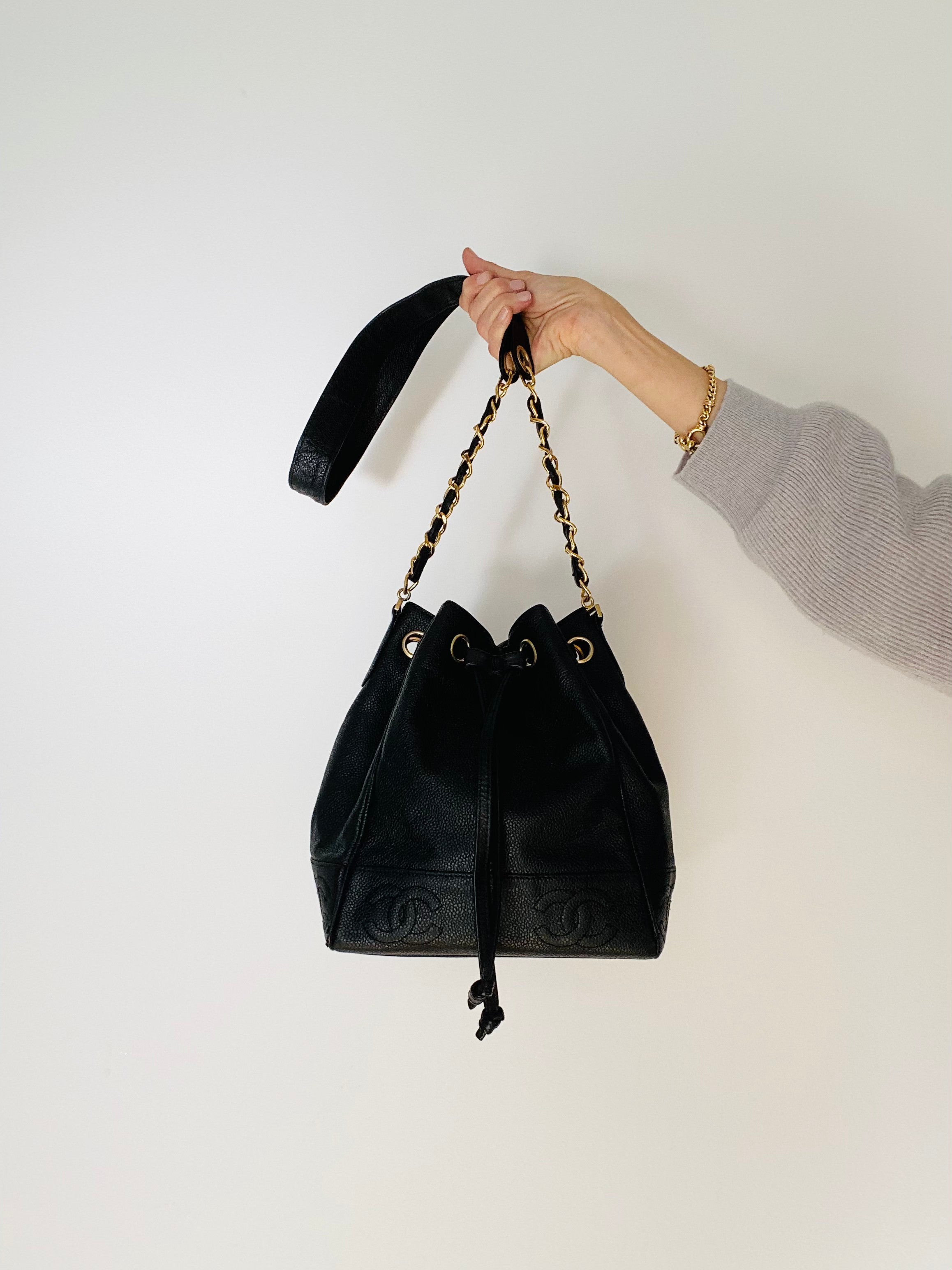 Chanel Coco Mark bucket bag