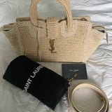 Saint Laurent Paris Downtown Rafia