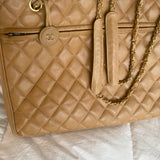 Chanel Lambskin Matelasse Tote