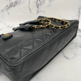 Iconic Chanel Lambskin Chain Tote