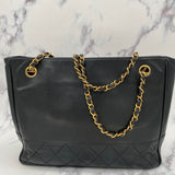 Iconic Chanel Lambskin Chain Tote