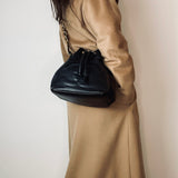 Chanel Caviar Decacoco Drawstring Bag