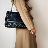 Chanel Lambskin Tote with CC