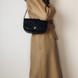 Rare Chanel Half Moon Bag