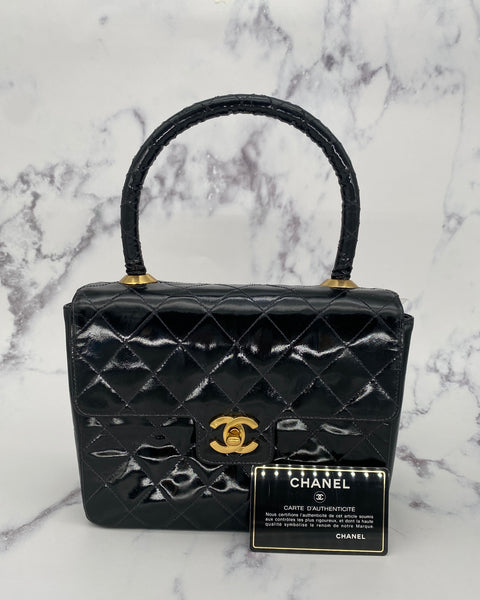 Chanel Patent Mini Kelly