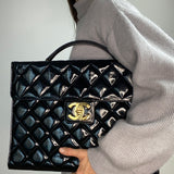 Rare Chanel Patent Briefcase