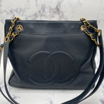 Decacoco Tote in Caviar Leather