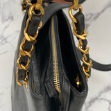 Chanel Decacoco Lambskin Chain Tote