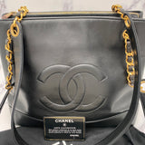 Chanel Decacoco Lambskin Chain Tote
