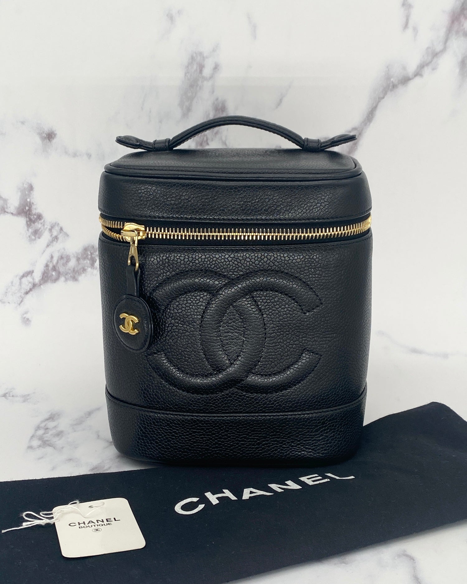 Classic Chanel Caviar Vanity