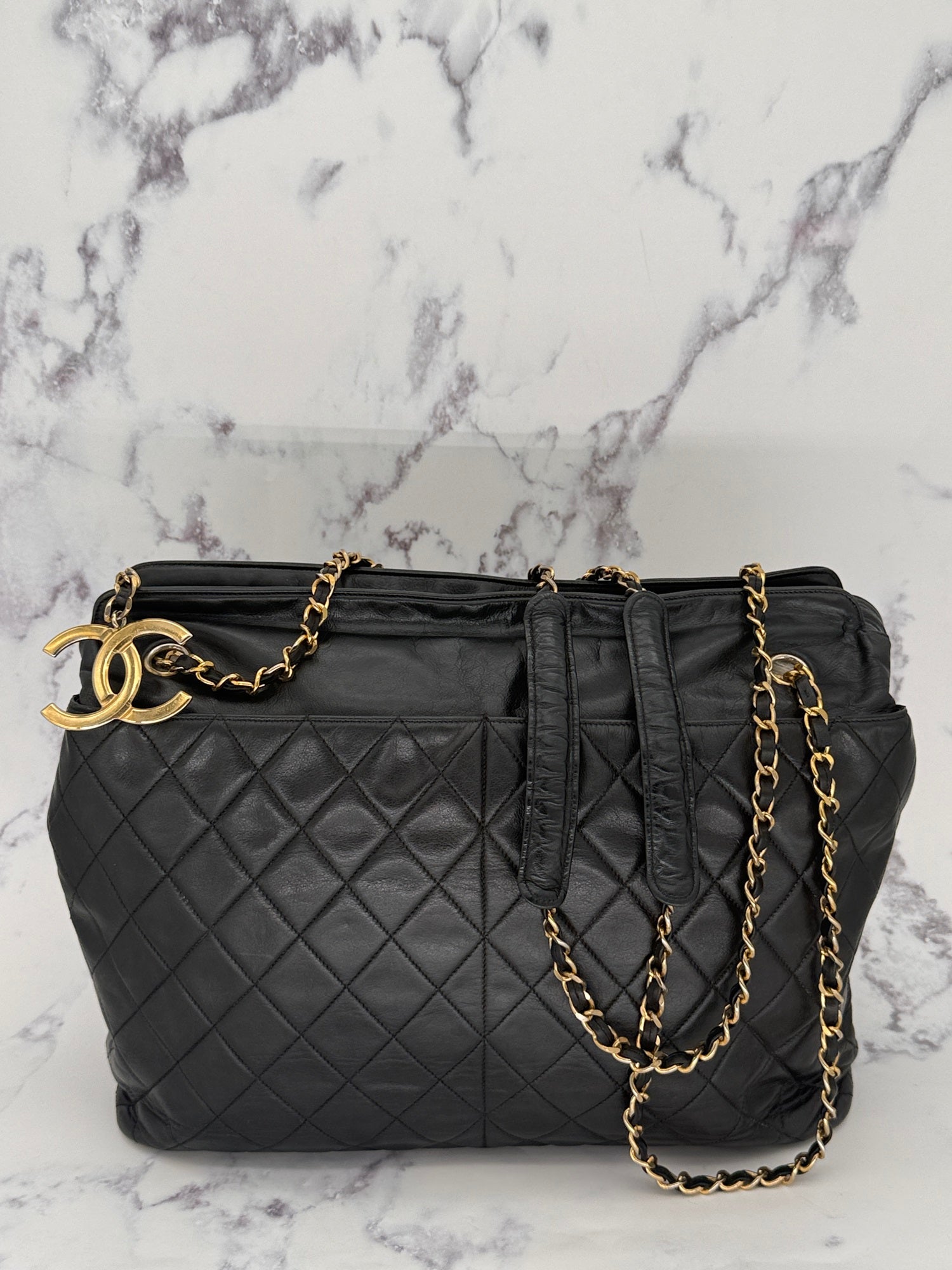 Large Chanel Matelasse Tote