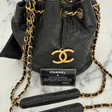 Chanel Matelasse Drawstring Bag