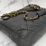 Chanel tote with CC medallion