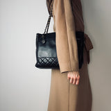 Chanel tote with CC medallion