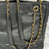Chanel tote with CC medallion