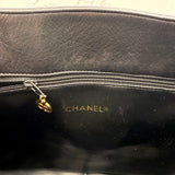 Chanel tote with CC medallion