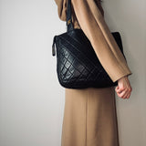 Rare Chanel Matelasse tote with Turnlock