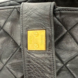 Rare Chanel Matelasse tote with Turnlock