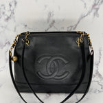 Chanel Decacoco Caviar Tote