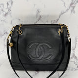Chanel Decacoco Caviar Tote