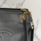 Chanel Decacoco Caviar Tote