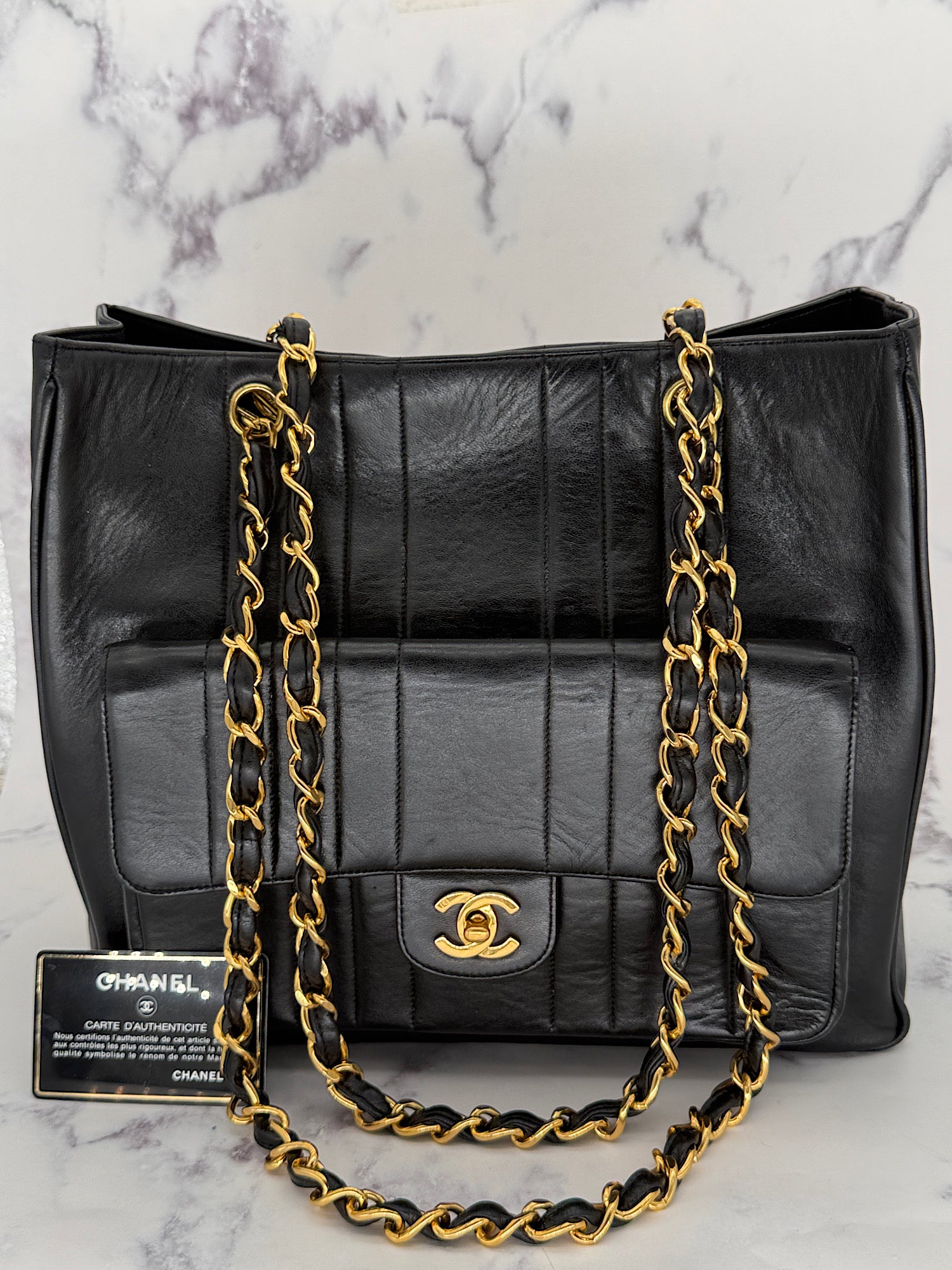 Rare Chanel Mademoiselle with Turnlock