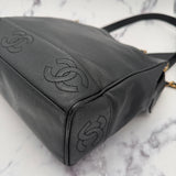 Chanel Triple Coco Caviar Tote