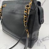 Chanel Triple Coco Caviar Tote