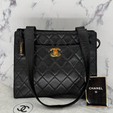 Chanel Matelasse Turnlock Tote