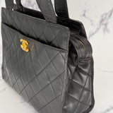 Chanel Matelasse Turnlock Tote