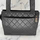Chanel Matelasse Turnlock Tote