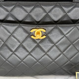 Chanel Matelasse Turnlock Tote