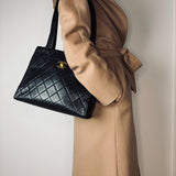 Chanel Matelasse Turnlock Tote