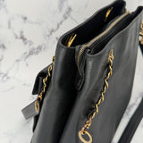 Chanel Turnlock Caviar Tote