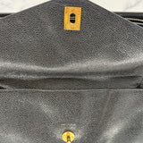 Chanel Turnlock Caviar Tote