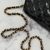 Small Chanel camera bag in patent leather