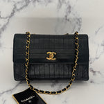 Rare Chanel Double Chain Mademoiselle Bag