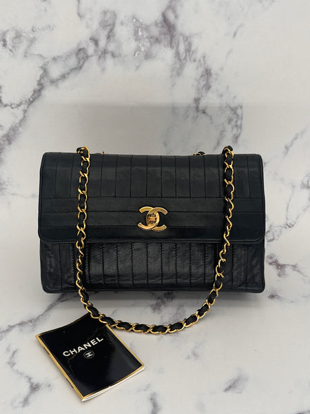Rare Chanel Double Chain Mademoiselle Bag