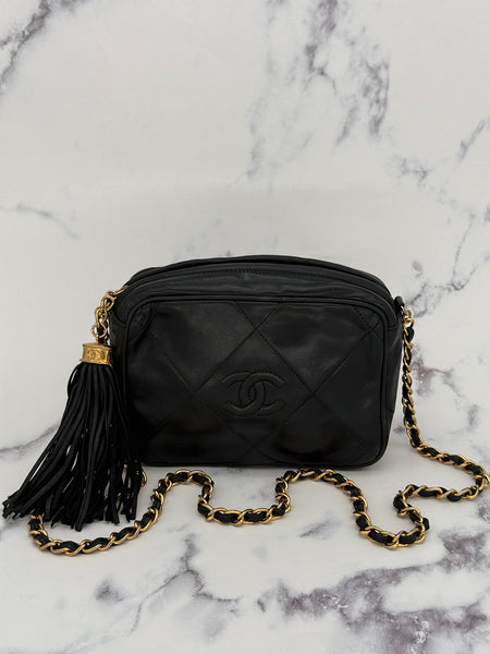 Chanel Small Camera Bag with Tassel