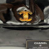 Chanel Patent Turnlock with 24k plating