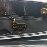 Chanel Patent Turnlock with 24k plating