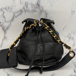 Iconic Chanel Decacoco Drawstring bag