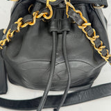 Iconic Chanel Decacoco Drawstring bag