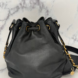 Iconic Chanel Decacoco Drawstring bag