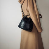 Iconic Chanel Decacoco Drawstring bag